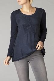  Navy Star Top