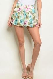  Ivory Floral Short