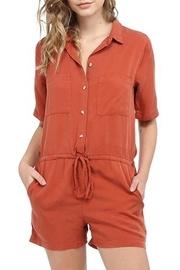 Drawstring Romper