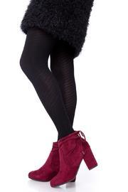  Classic Bordeaux Booties