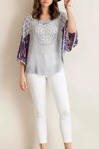  Paisley Crochet Top