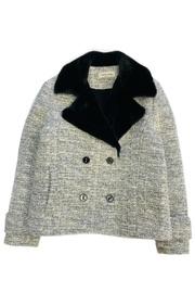  Grey Crop Jacket