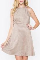  Zoie Suede Dress