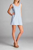  Blue Cotton Dress
