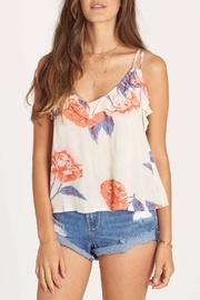  Ruffle Feather Tank Top