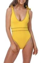  Shoulder Tie Swimsuit
