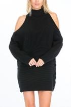  Ribbed Mock Dress