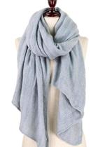  Grey Oblong Scarf