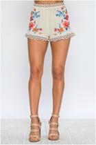  Floral Lounge Shorts