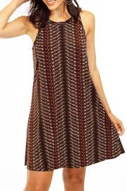  Print Racerback Tank Dress