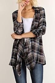  Crochet Plaid Blouse
