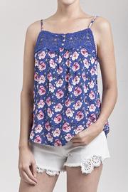  Floral Crochet Top