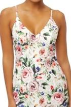  Floral Puff Hem-dress