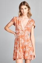  Paisley-print Wrap Dress
