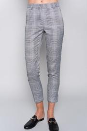  Slim Checked Trousers