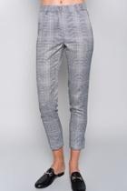  Slim Checked Trousers