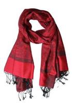  Red Pashmina