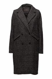  Black Check Coat