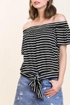  All In The Stripes Top