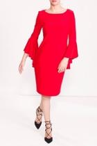  Cascading Sleeve Dress