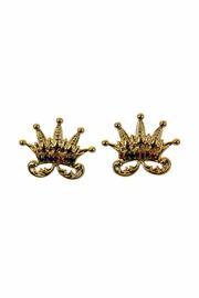  Crown Earrings Gold