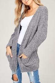  Chenille Pocket Cardigan