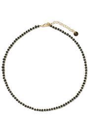  Black Faceted Choker