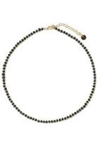  Black Faceted Choker