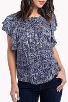  Amora Smocked Top