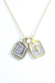  Scapular Necklace - 17 Inch Chain