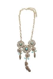  Burnish Dream Catcher Necklace