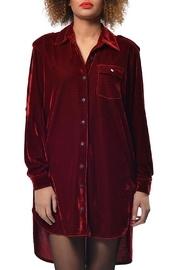 Shirt Dress Velvet