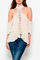  Beige Blouse Embroidery
