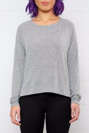  Hi/low Crewneck Top