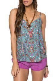  Flowing Floral Tank