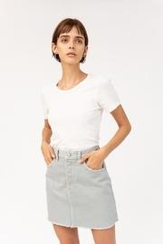  Corey High Rise Skirt Slate