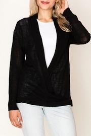  Solid Open Sweater
