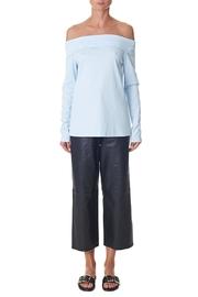  Mercerized Off The Shoulder Top
