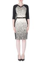  Leopard Accent Dress