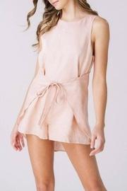  Linen Wrap Romper