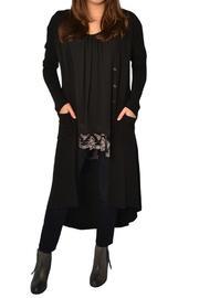  Black Hi-lo Duster