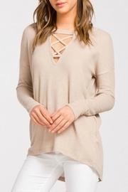  High Low Sweater Top