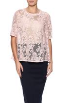 Rose Lace Top