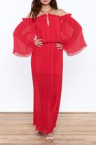  Red Liberty Dress