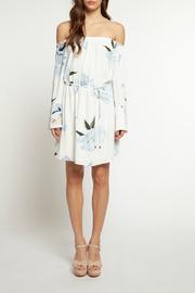  Floral Ots 3/4 Sleeve Dress