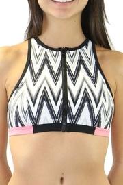 Zip Front Crop