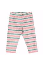  Capri Texta Stripe With Spots Leggings