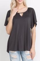  Titanium Cutout Top