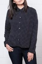  Relaxed Dot Blouse