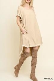 Linen Blend Dress